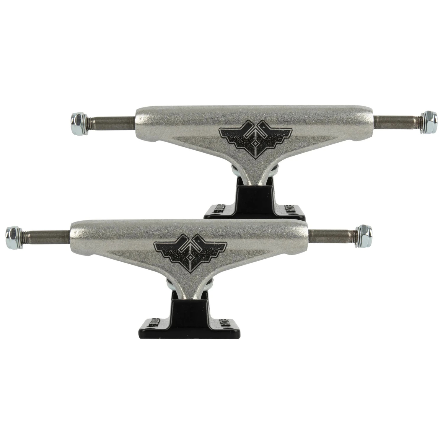 Fracture Wings V2 Skateboard Trucks - Black/Raw 5.25'' 3 Fracture Wings V2 Skateboard Trucks - Black/Raw 5.25''