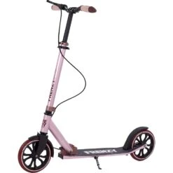 Frenzy 205mm Dual Brake Plus Recreational Commuter Scooter - Rose Gold