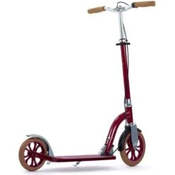 Frenzy 230mm Dual Brake Recreational Commuter Scooter - Burgundy -Online Sports Store FRE 122 230 DUA BRK BUR 2 9d88
