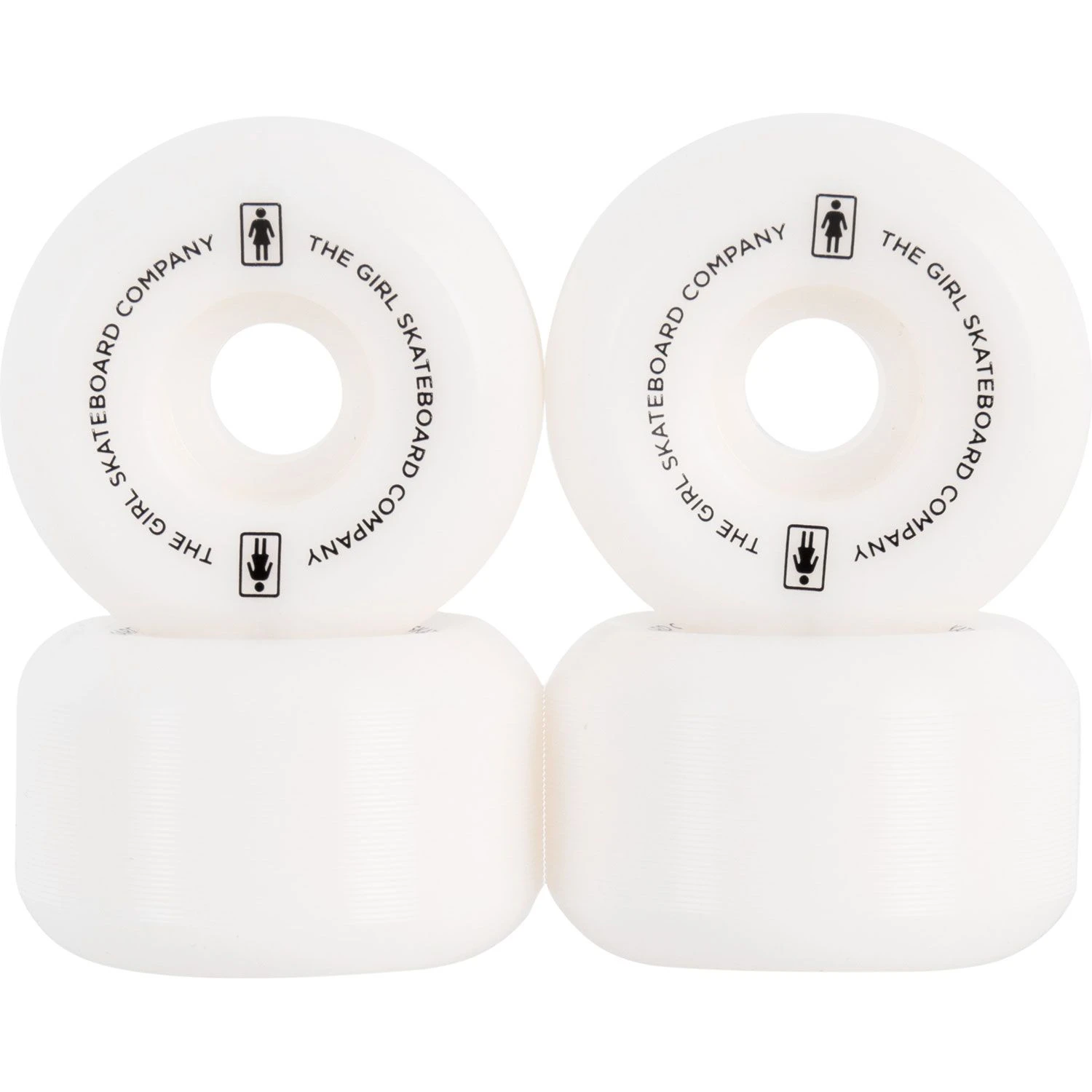 Girl Clean OG Conical Skateboard Wheels - 55mm 3 Girl Clean OG Conical Skateboard Wheels - 55mm