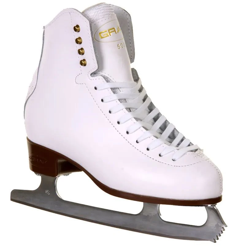 Graf 500 Ice Skates - White 3 Graf 500 Ice Skates - White