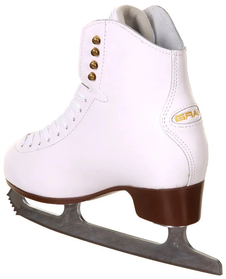Graf 500 Ice Skates - White 4 Graf 500 Ice Skates - White - Image 2