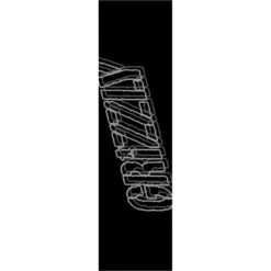 Grizzly 3D Glasses Skateboard Grip Tape - Black