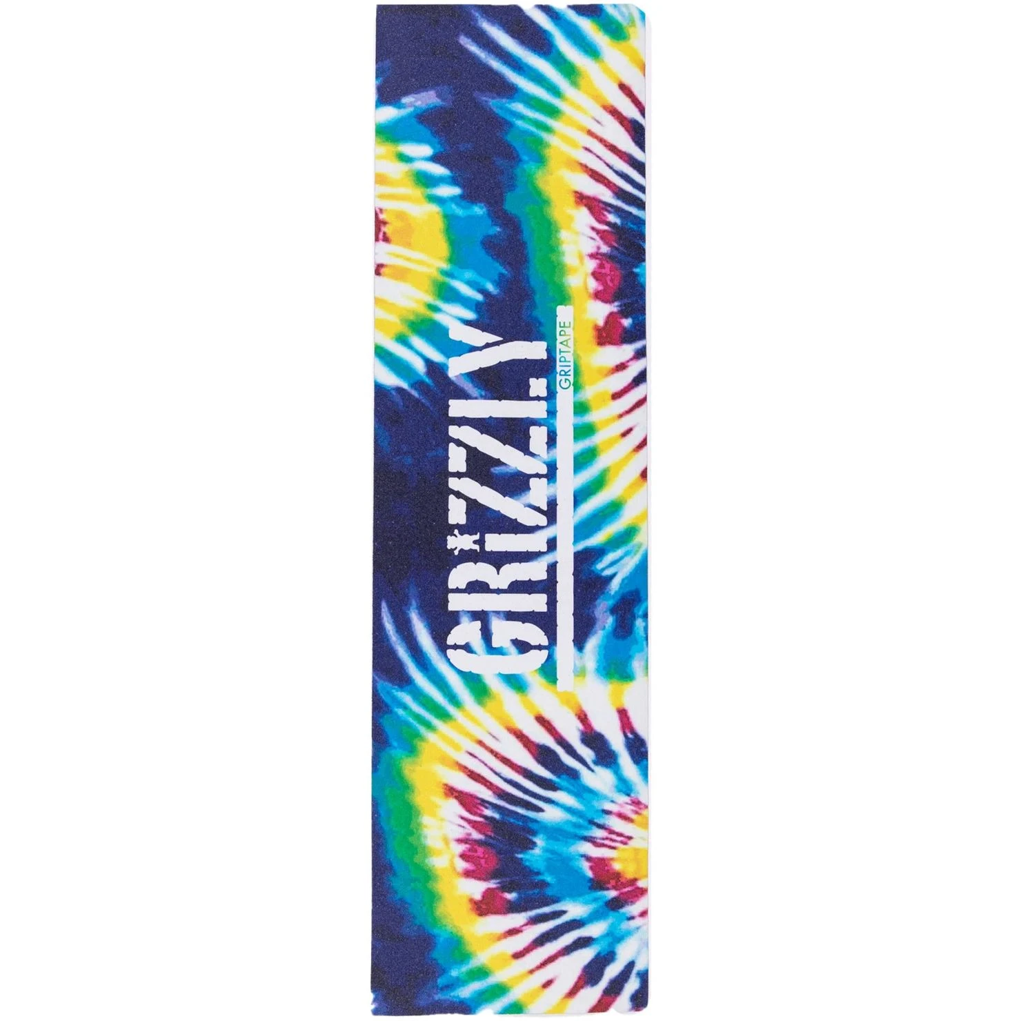 Grizzly Tie-Dye Stamp Skateboard Grip Tape - 5 3 Grizzly Tie-Dye Stamp Skateboard Grip Tape - 5