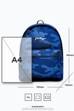 Hype Scribble Backpack - Navy/Camo -Online Sports Store HYP 122 SCR BAC NAV CAM 5 197c