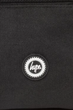 Hype Crest Traveller Backpack - Black -Online Sports Store HYP 819 CRT BPK BLA 5 c3f0