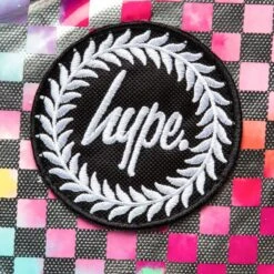 Hype 18L Backpack - Rainbow Check Crest -Online Sports Store HYP 822 18L CHE CRE MUL 3 4184