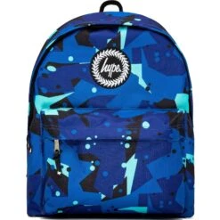Online Sports Store 23 Hype 18L Backpack - Blue Geo Camo