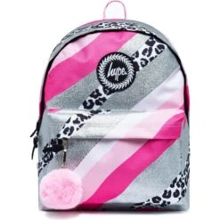 Hype 18L Backpack - Glitter Leopard Wave