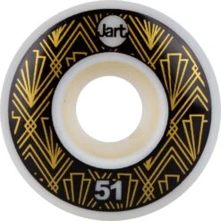 Jart Art Deco Skateboard Wheels - 51mm -Online Sports Store JAR 222 ART DEC WHE 51MM 1 0361