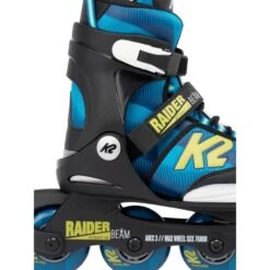 K2 Raider Beam Adjustable Inline Skates - Black/Blue -Online Sports Store K2 721 RAI BEA AIL BBL 2 8eb4