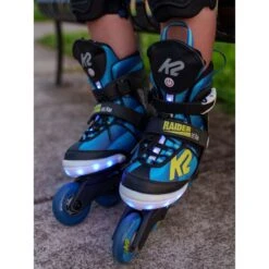 K2 Raider Beam Adjustable Inline Skates - Black/Blue -Online Sports Store K2 721 RAI BEA AIL BBL 5 1f7d