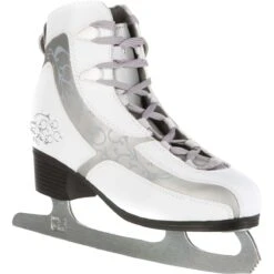 Lake Placid 401 Figure Ice Skates - White