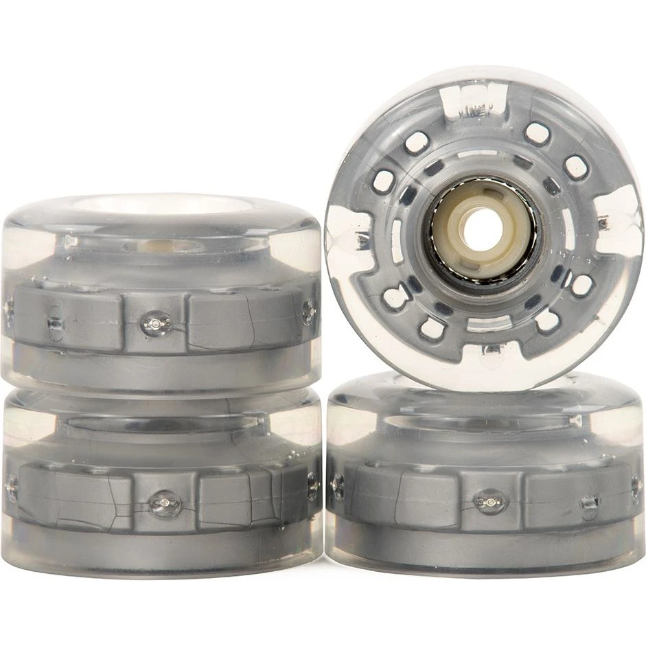 SFR LA Light Flashing 58mm Wheels Clear (4pk) 6 SFR LA Light Flashing 58mm Wheels Clear (4pk) - Image 4