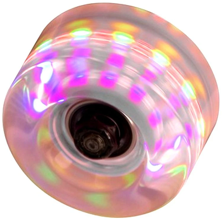 SFR LA Light Flashing 58mm Wheels Clear (4pk) 4 SFR LA Light Flashing 58mm Wheels Clear (4pk) - Image 2