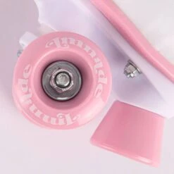 LMNADE Vibe Quad Roller Skates - Hearts (White) -Online Sports Store LMN 2020 VIB QSK WHT 9 7263