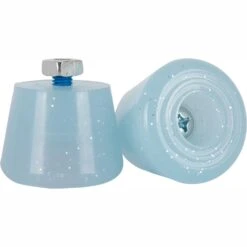 LMNADE 82A Roller Skate Toe Stops - Blue Translucent Glitter