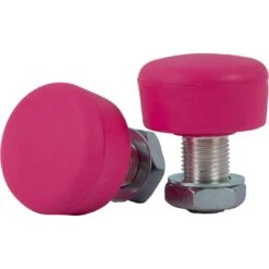 LMNADE Adjustable Rubber Roller Skate Toe Stops - Pink
