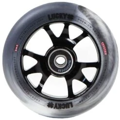 Lucky Toaster Scooter Wheel 100mm - Black/White Swirl