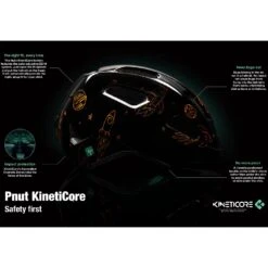 Lazer P'Nut KinetiCore Kids Helmet - Ladybug -Online Sports Store LZR 122 PNU KIN KID Infographic 0 0c0f