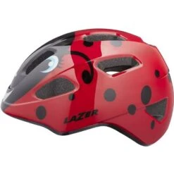 Lazer P'Nut KinetiCore Kids Helmet - Ladybug -Online Sports Store LZR 122 PNU KIN KID LAD 2 8535