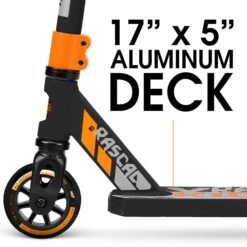 Madd Gear Kick Mini Pro Rascal IV Stunt Scooter - Black/Orange -Online Sports Store MGP 1022 MPR IV SCO BOR 4 258e