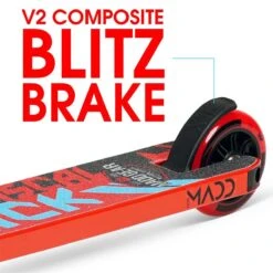 Madd Gear Kick Mini Pro Rascal IV Stunt Scooter - Red/Blue -Online Sports Store MGP 1022 MPR IV SCO RBL 6 219e