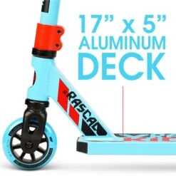 Madd Gear Kick Mini Pro Rascal IV Stunt Scooter - Sky Blue/Red -Online Sports Store MGP 1022 MPR IV SCO SBR 4 53dd