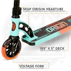 MGP VX Origin II Pro Stunt Scooter - Black/White -Online Sports Store MGP 223 VXO IIP SCO 7310 1