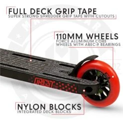 MGP VX Origin II Shredder Stunt Scooter - Lime/Blue -Online Sports Store MGP 223 VXO IIS BRE 4 76c4 1