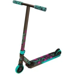 Madd Kick Mini Pro Rascal III Stunt Scooter - Teal/Pink