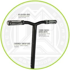 Madd Kick Pro V5 Stunt Scooter - Black/Silver 20 Madd Kick Pro V5 Stunt Scooter - Black/Silver -Online Sports Store MGP 320 MGK PV5 COM BSI 7 b376