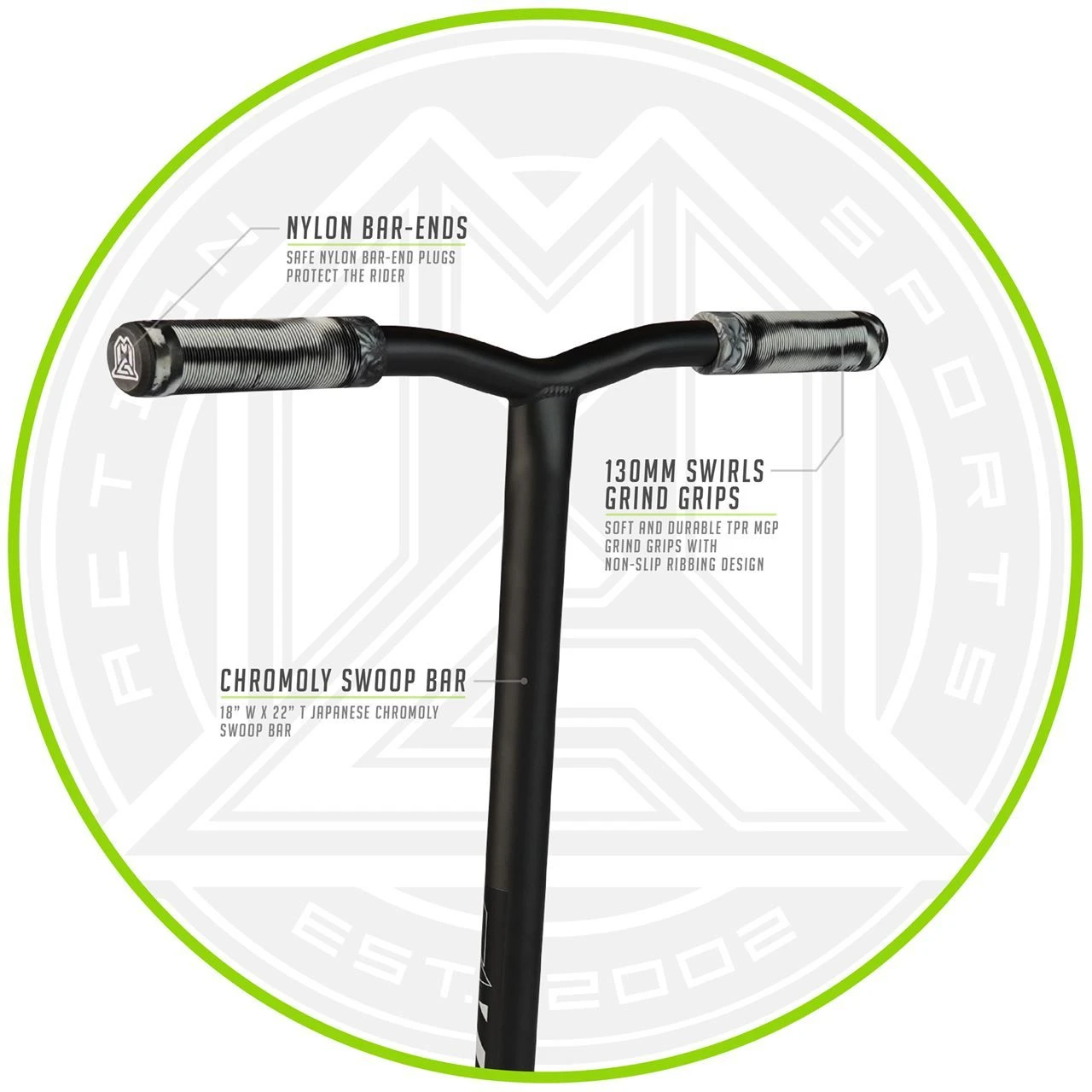 Madd Kick Pro V5 Stunt Scooter - Black/Silver 11 Madd Kick Pro V5 Stunt Scooter - Black/Silver - Image 9