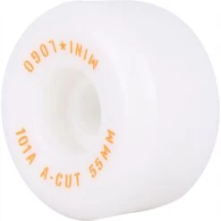 Mini Logo A-Cut 2 101a Skateboard Wheels - White 55mm