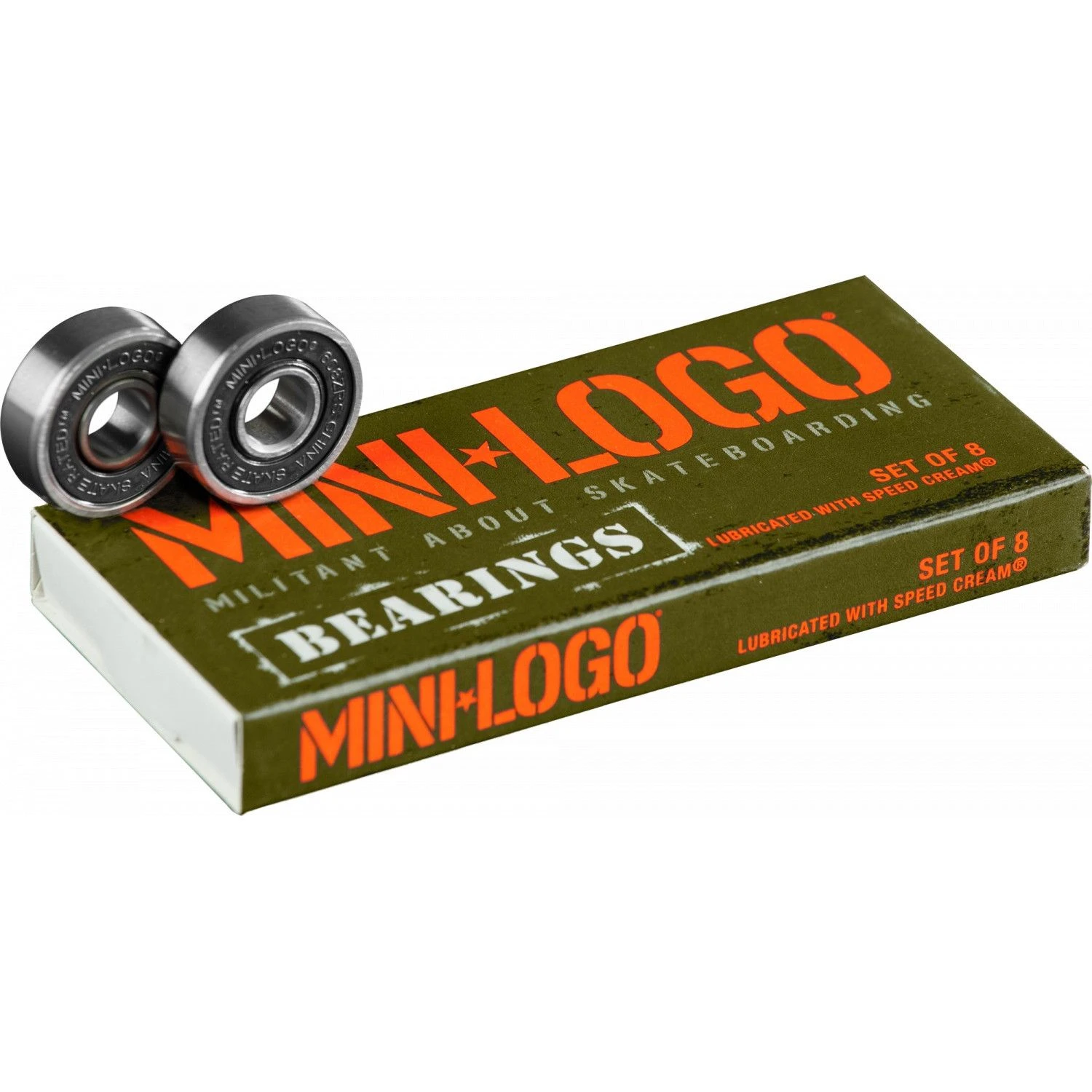 Mini Logo Mini-Logo Bearings (Pack Of 8) 3 Mini Logo Mini-Logo Bearings (Pack Of 8)