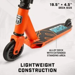 Mongoose Rise 100 Freestyle Stunt Scooter - Orange/Blue -Online Sports Store MON 722 RIS 100 SCO OBL 2 1e30