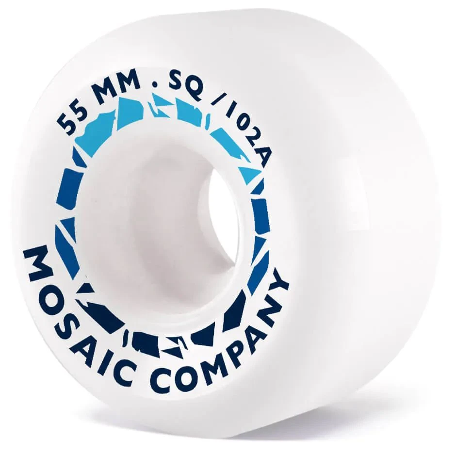 Mosaic Floor Skateboard Wheels - 55mm 4 Mosaic Floor Skateboard Wheels - 55mm - Image 2