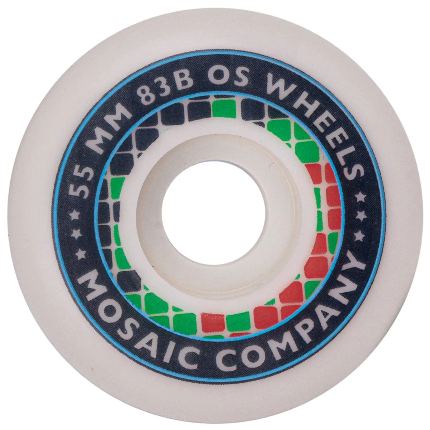 Mosaic Stars Skateboard Wheels - 55mm 3 Mosaic Stars Skateboard Wheels - 55mm