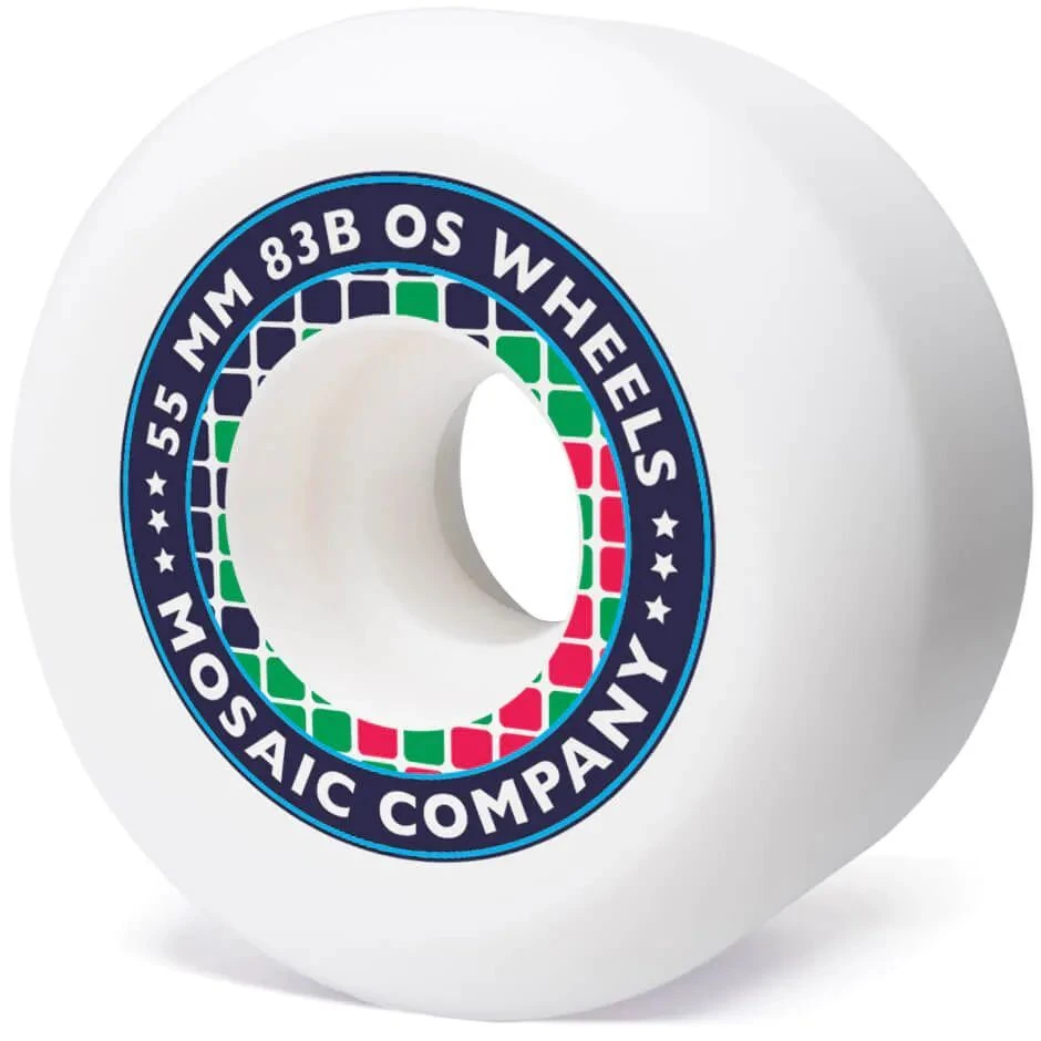 Mosaic Stars Skateboard Wheels - 55mm 4 Mosaic Stars Skateboard Wheels - 55mm - Image 2