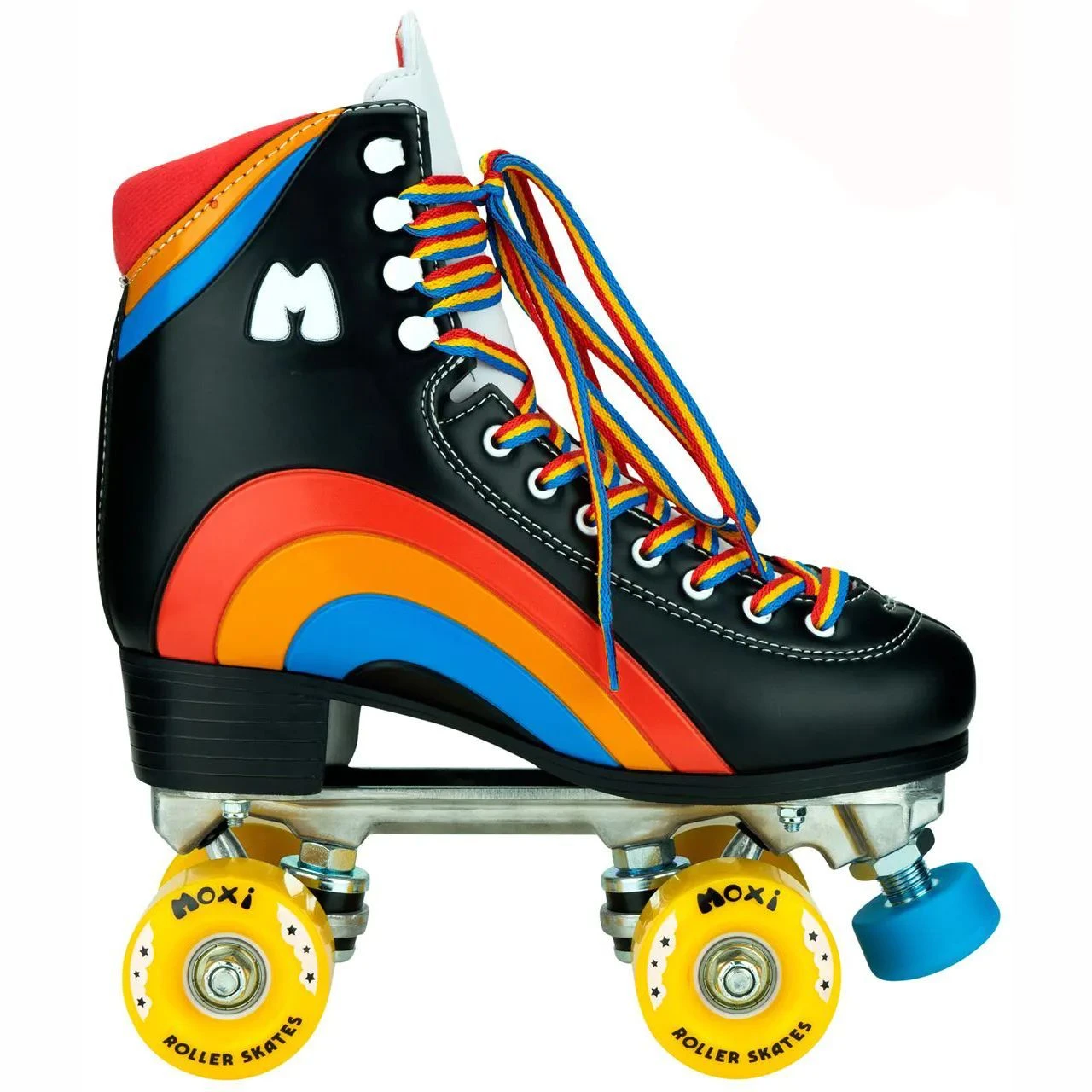 Moxi Rainbow Quad Roller Skates - Black 4 Moxi Rainbow Quad Roller Skates - Black - Image 2