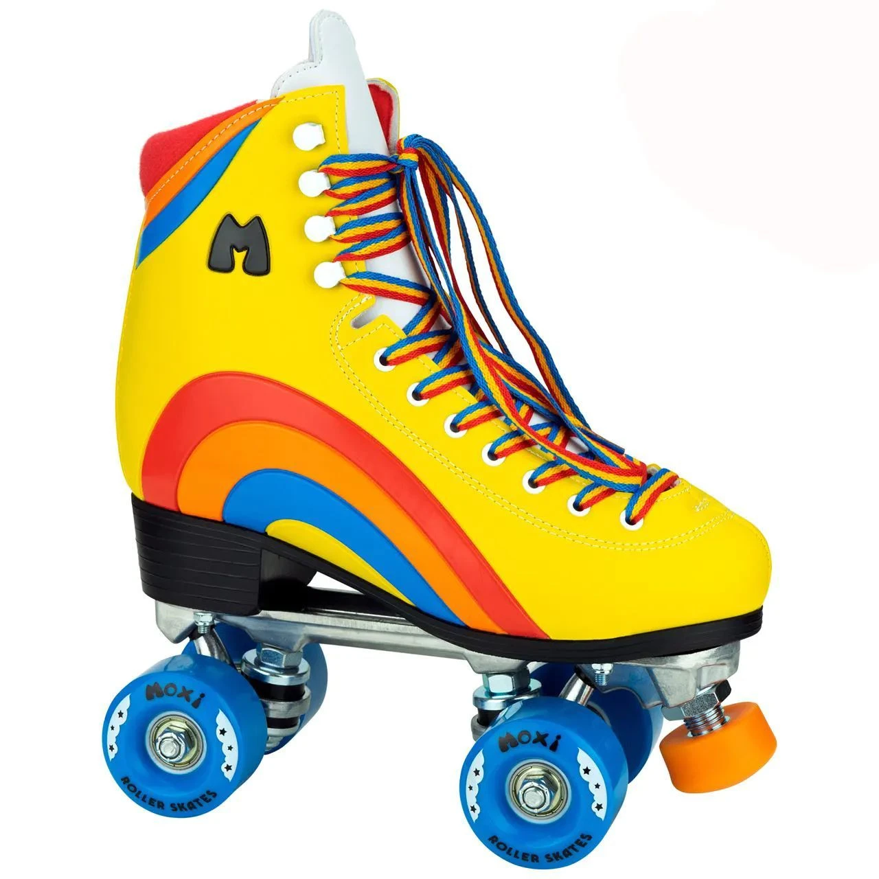 Moxi Rainbow Quad Roller Skates - Sunset Yellow 3 Moxi Rainbow Quad Roller Skates - Sunset Yellow