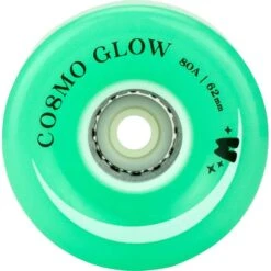 Moxi Cosmo Glow Quad Skate Wheels - Galaxy Green -Online Sports Store MOX 123 COS GLO QSW GGR 1 9b63