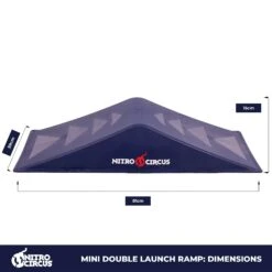 Nitro Circus Mini Double Ramp 25 Nitro Circus Mini Double Ramp -Online Sports Store NIT 917 MIN DOU 9 4243