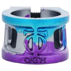 Oath Cage V2 HIC/IHC Scooter Collar Clamp - Blue/Purple Titanium 8 Oath Cage V2 HIC/IHC Scooter Collar Clamp - Blue/Purple Titanium -Online Sports Store OAT 620 CV2 HIC CLA BPT 1 9123