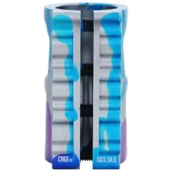 Oath Cage V2 SCS Scooter Clamp - Blue/Purple Titanium -Online Sports Store OAT 620 CV2 SCS CLA BPT 4 4000