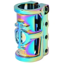 Oath Cage V2 SCS Scooter Clamp - Neochrome -Online Sports Store OAT 620 CV2 SCS CLA NEO 3 9d94