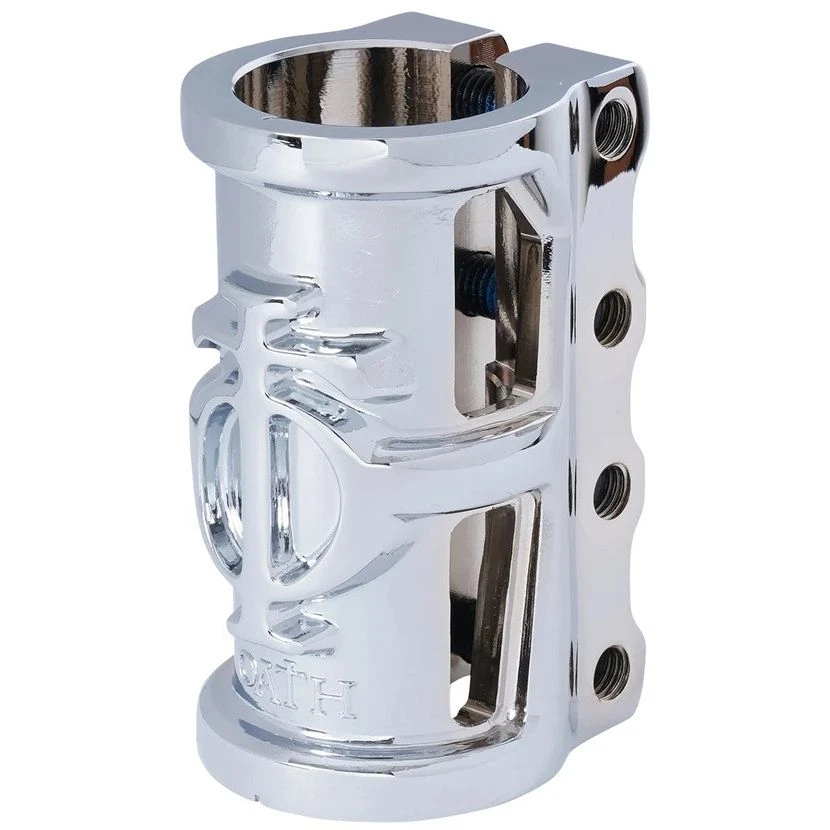 Oath Cage V2 SCS Scooter Clamp - Neo Silver 5 Oath Cage V2 SCS Scooter Clamp - Neo Silver - Image 3