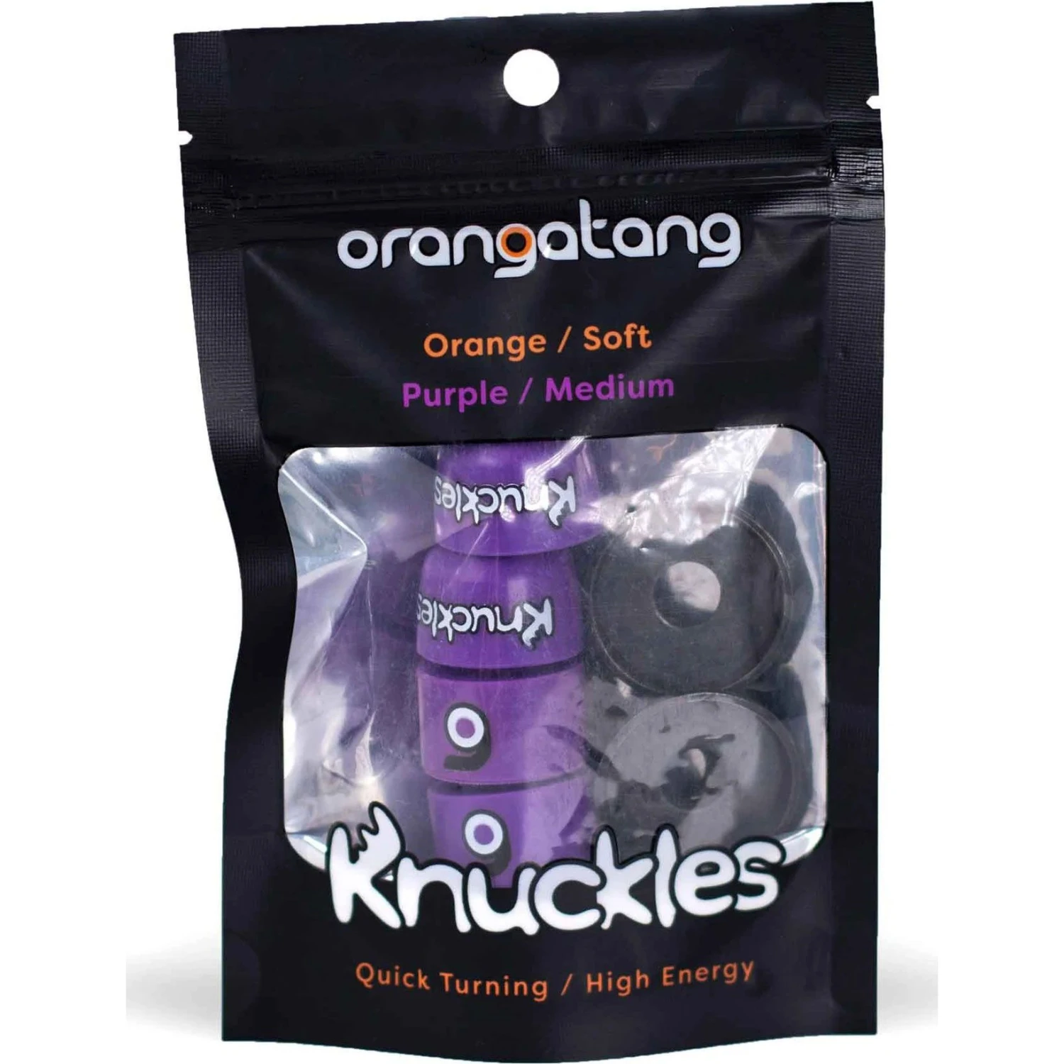 Orangatang Knuckle Bushings - Purple 7 Orangatang Knuckle Bushings - Purple - Image 5