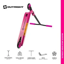 Outright Midas Stunt Scooter - Hot Pink 22 Outright Midas Stunt Scooter - Hot Pink -Online Sports Store OTR 2021 MID SCO HPK 8A 621f