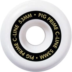 Pig Wheels Prime C-Line Skateboard Wheels - 53mm 6 Pig Wheels Prime C-Line Skateboard Wheels - 53mm -Online Sports Store PIG 1021 WHE PRI CLN 53MM 1 2cb5
